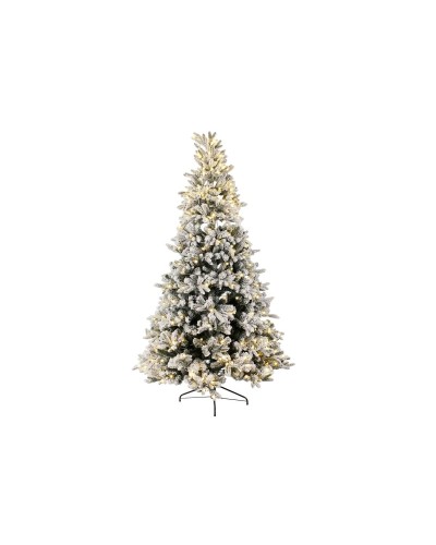 Christmas Fir DKD Home Decor Snowy White Green 140x140x210 cm, Polyethylene
